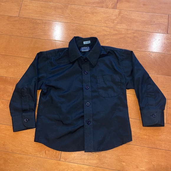 Carter's Other - 24M Carter’s Black Dress Shirt